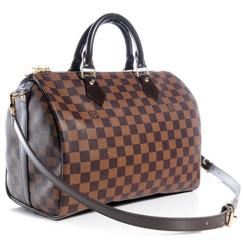 louis vuitton speedy 30 damier ebene|Speedy Bandoulière 30 Damier Ebene Canvas .